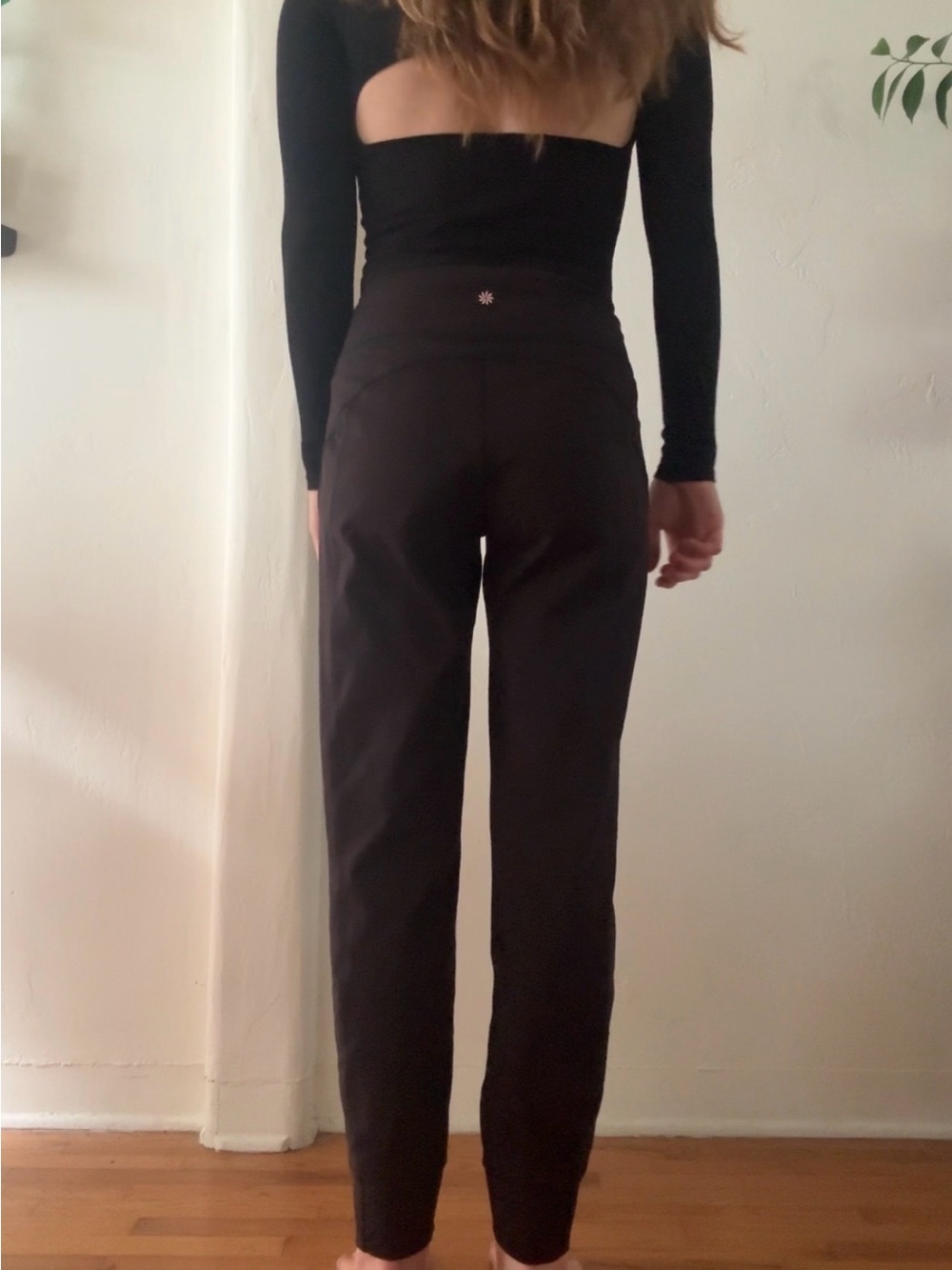 Athleta Black Track Joggers
